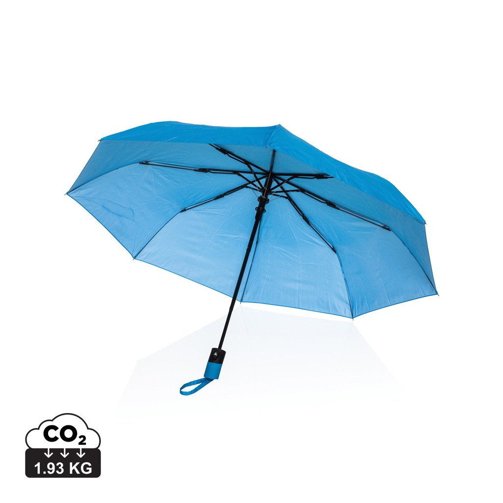 Mini parapluie 21" automatique personnalisé Impact tranquil blue